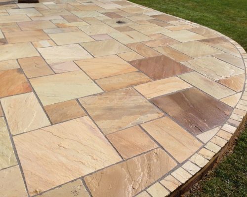 indian sandstone patio services lichfield burton on trent